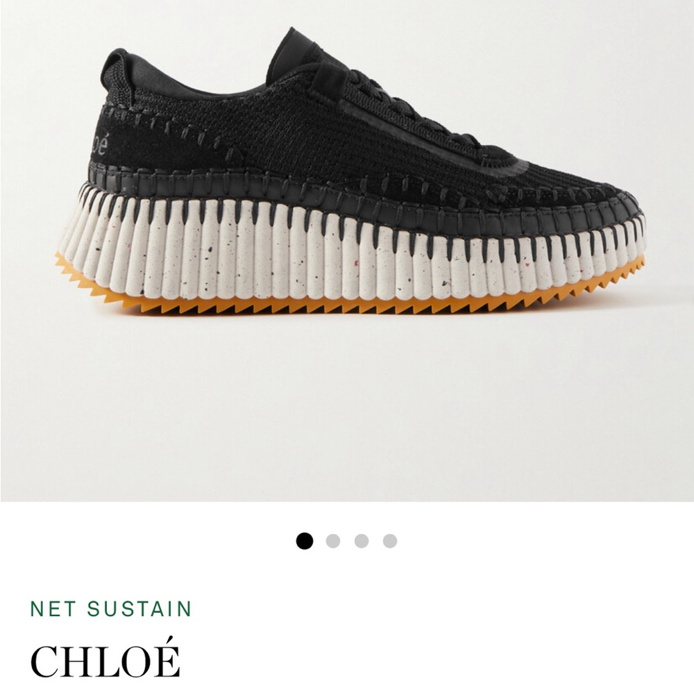Chloe Nama Sneakers- Black - Picture 11 of 11